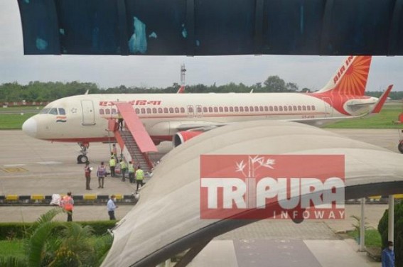 Agartala MBB Airport is now functional, but with selective Stranded Passengers, Air India's 2 charter flights landed with Stranded ONGC Passengers : No information about when Normal Passengers Services will be resumed at MBB Airport